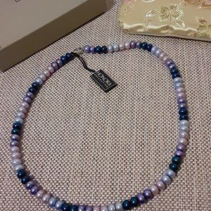 7mm Cultured Pearl Rondel 20" Necklace